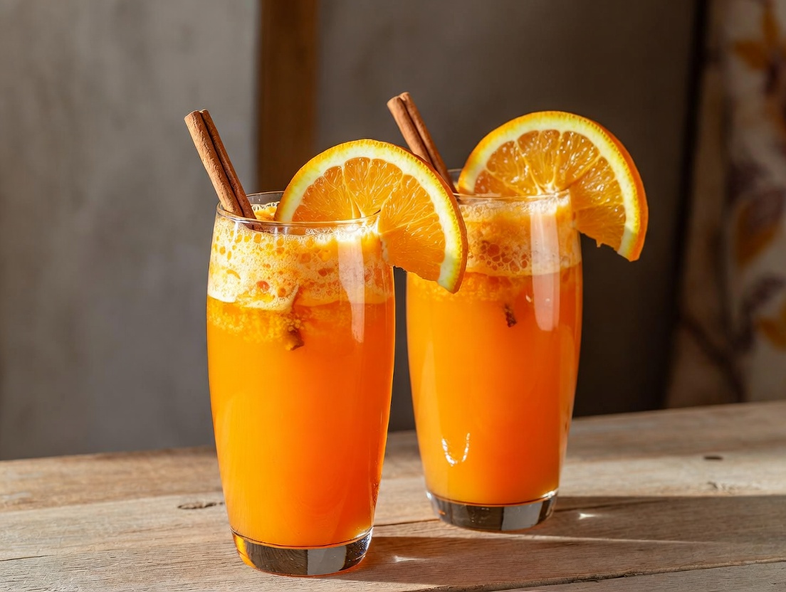 Moroccan Orange-Carrot-Ginger Juice Moroccan Orange-Carrot-Ginger Juice